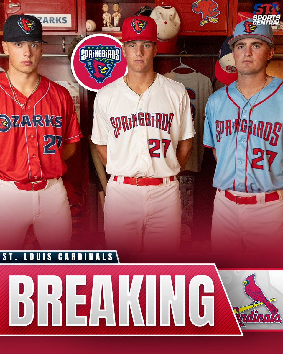 STLSprtsCntrl's tweet photo. The #STLCards' AA affiliate has rebranded to the Ozarks Springbirds

"This new identity pays homage to the city of Springfield, the gorgeous Ozarks landscape and the strength of Cardinals Nation," the team said

The Springbirds will debut on April 2, 2027 https://t.co/LDmoYwbj22