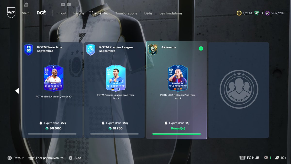 hugoslide7's tweet photo. 🚨 PINA POTM POUR 0 CRÉDITS ??? 😳

89 GRATUITE sur FC27… ils ont craqué 💀🔥

#FC27 #FUT27 https://t.co/yo4hD9p00g