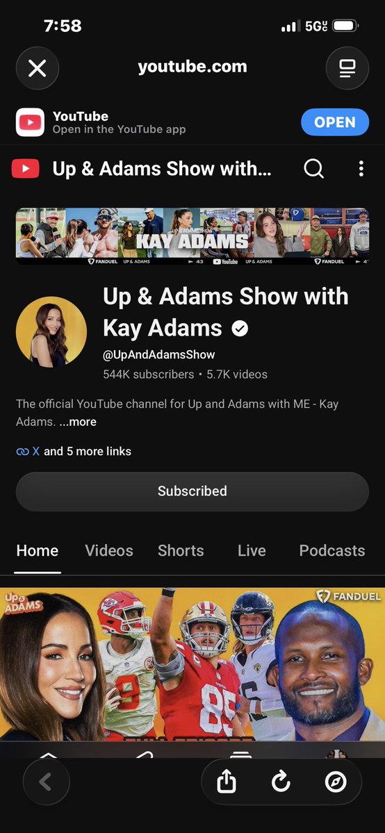 KimberlySc0411's tweet photo. @FanDuel @UpAndAdamsShow Let’s go. hook a sister up https://t.co/7dA3LN33Yy