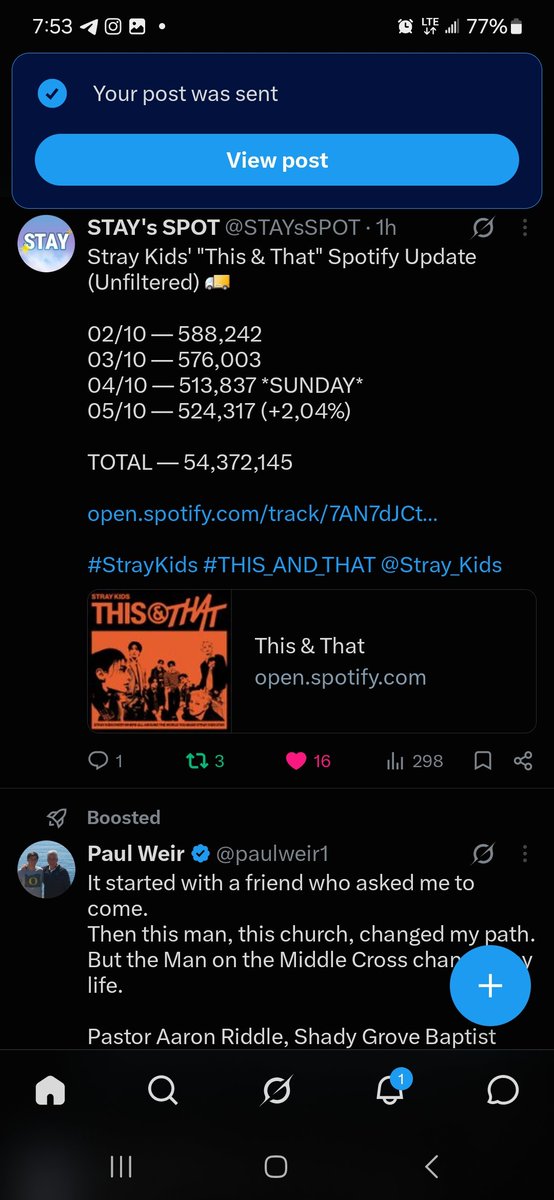 __ESCAPENOW__'s tweet photo. Run it Increased more than this and that yesterday.  After Live performance uploaded on yt🔥🔥

Div1 GIVE ME THIS AND THAT ROCK IN RIO PERFORMANCE NOW🔥😭

@stray_kids @stay_support  ❗️❗️❗️❗️ https://t.co/Tjtb509MpJ