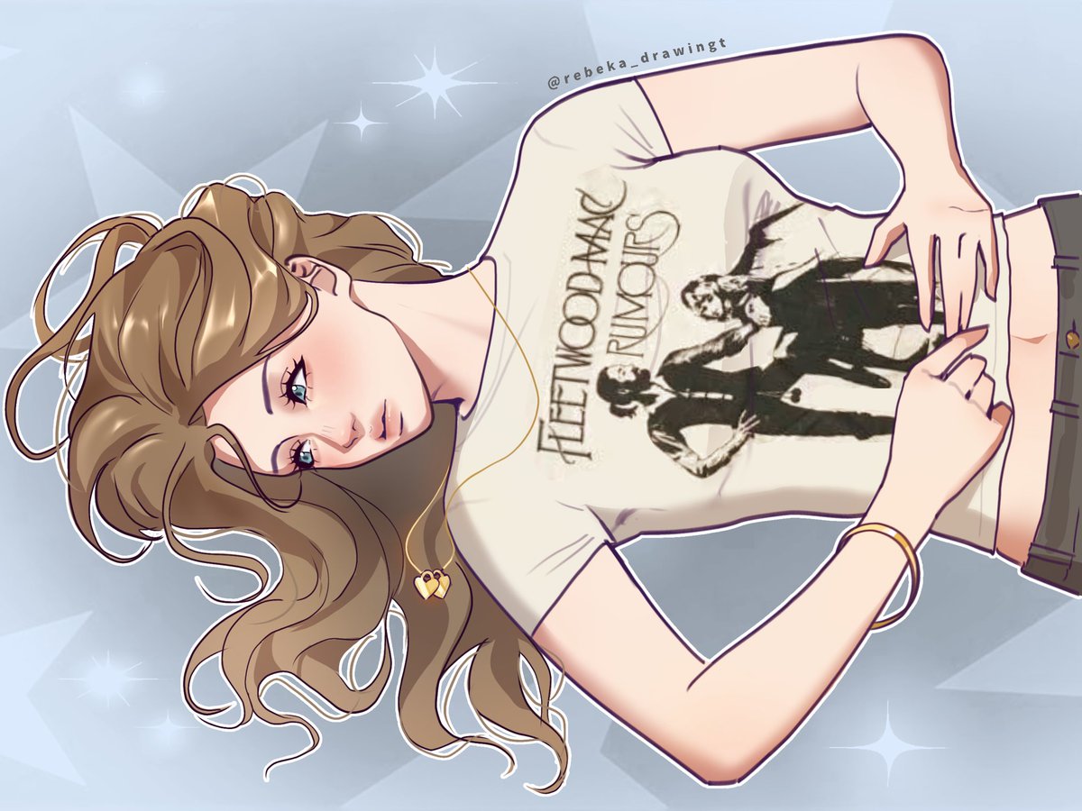 brsdupont's tweet photo. “This girl felt sadness in her bones. Liz felt things deeper than other people our age and she always had. Some days were better than others, and some days were worse.”

Lizzie Young as Gracie Abrams art by rebeka_drawingt comm by me https://t.co/9FdqO2612u