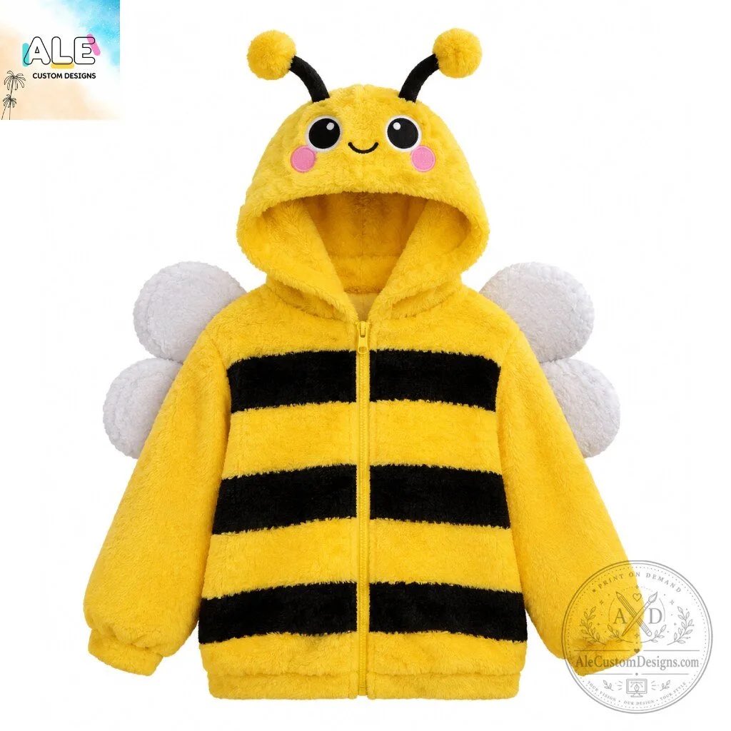 Alecustom01's tweet photo. Bumblebee Jacket ๐๐ Cute plush jacket with wings & antenna hood!
Shop: https://t.co/gG6kLz9bh0
#Bumblebee #BabyJacket #CuteFashion https://t.co/Cg5fGmua1W