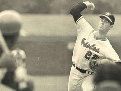 baseballinpix's tweet photo. Jim Palmer, 20, became the youngest player to pitch a World Series shutout as the Baltimore Orioles beat the Los Angeles Dodgers 6-0, October 6, 1966. https://t.co/DIqs7zZZxg