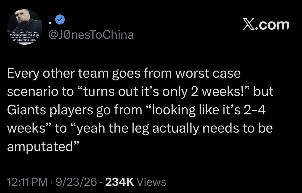 J0nesToChina's tweet photo. Even Giants special teams players arenβt immune from #TheRule https://t.co/HB6Y0BMFrA