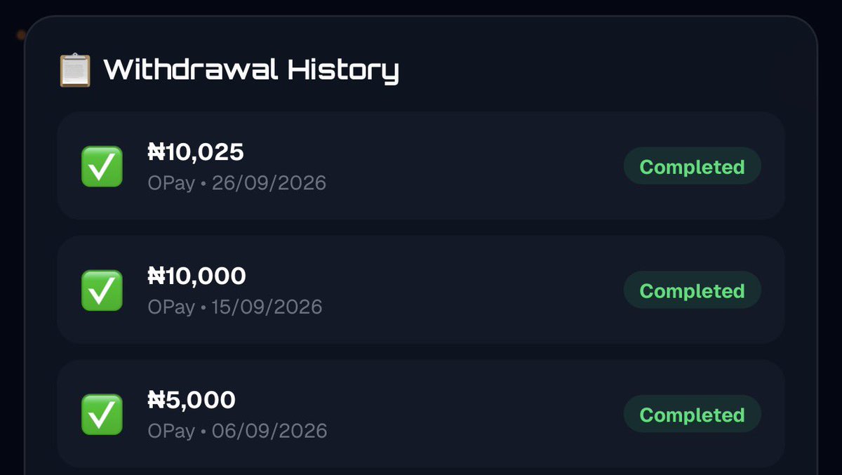 Kingsleytixo's tweet photo. I just cashed out ₦10,025 from Gamers360! 🤑 Play games, do small tasks, save with your friends and get paid. Join me 👉 https://t.co/x2RHwvjSGB” https://t.co/GYNFoUGeAJ