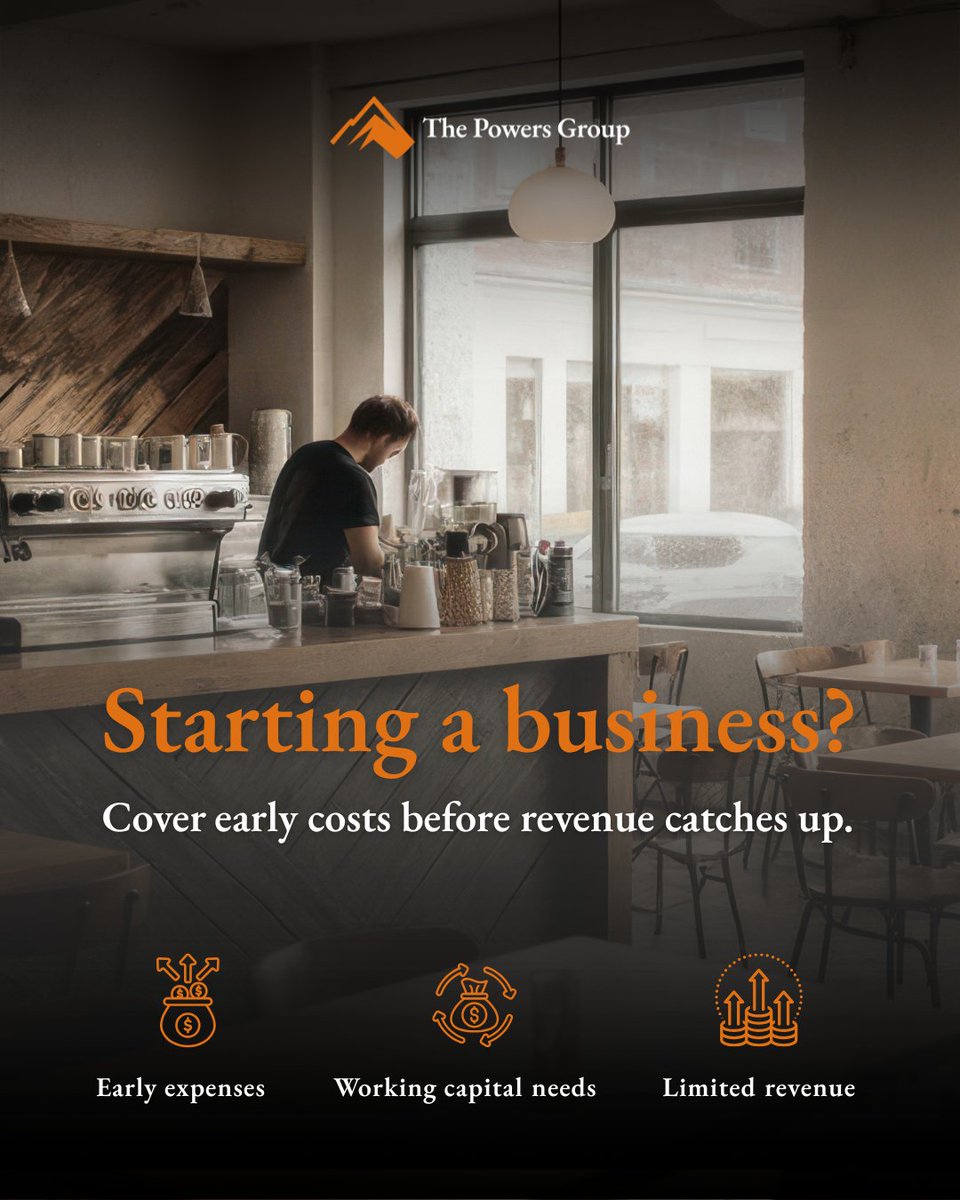PowersGroupHQ's tweet photo. Starting a business comes with upfront costs: equipment, inventory, marketing, licensing, and operating expenses.

The right financing can help cover those costs without consuming all of your operating cash.

https://t.co/iKGymn8nw8

#StartupFinancing #HawaiiBusiness https://t.co/CEjPyh9RJt