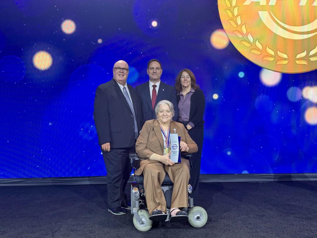 CDTA's tweet photo. 🎉 Congratulations to Denise Figueroa, longtime CDTA Board Member, on being elected Chair of the American Public Transportation Association (APTA). This recognition reflects Denise's decades of leadership &amp; advocacy and commitment to creating community-driven mobility for all. 🚍 https://t.co/c8ww3PYY7w
