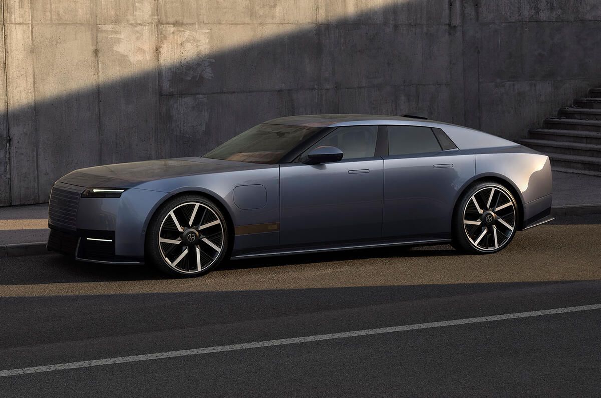 autocar's tweet photo. The Jaguar Type 01 is finally here. We've got everything you need to know about the radical EV spearheading the brand's reboot ⚡ https://t.co/VPtB7mfaQA https://t.co/5g0YTQ9EUK