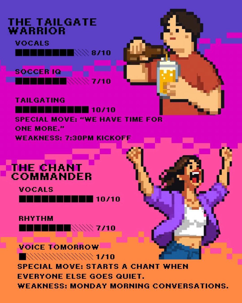 RuckusOrlando's tweet photo. Matchday is approaching. You get ONE fighter by your side. Choose wisely. 👀
Swipe through the roster, study the stats, and make your selection.
👇 Who are you choosing and why?
#ruckusorlando #ocsc #orlandocity #chooseyourfighter #orlando https://t.co/TnQ7UMXACe