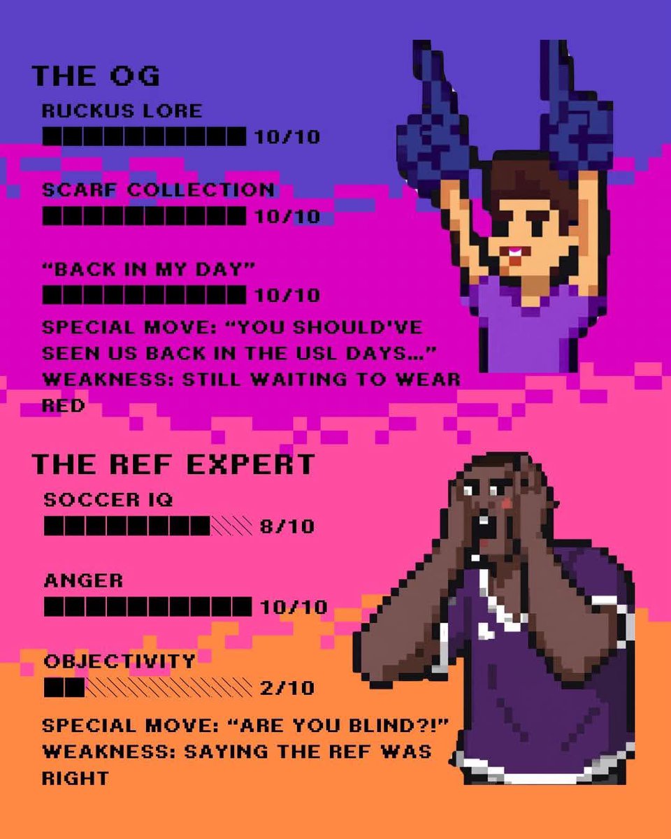 RuckusOrlando's tweet photo. Matchday is approaching. You get ONE fighter by your side. Choose wisely. 👀
Swipe through the roster, study the stats, and make your selection.
👇 Who are you choosing and why?
#ruckusorlando #ocsc #orlandocity #chooseyourfighter #orlando https://t.co/TnQ7UMXACe