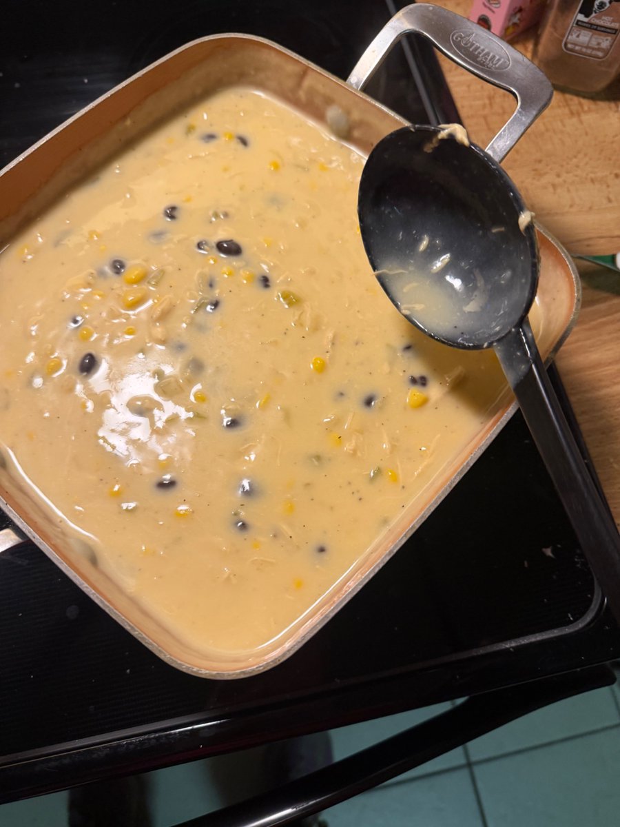 EternallyHomo's tweet photo. i made tortilla soup. we could eat a big bowl each and then maybe watch a movie and smoke? i’ll put on the backrooms :) https://t.co/I1963hvddZ
