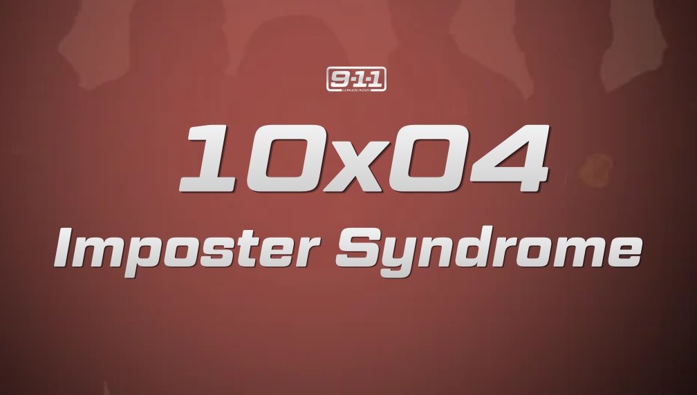 911ABCMEDIA's tweet photo. #911onABC’ 10x04 — Imposter Syndrome https://t.co/jZ2osHySsI