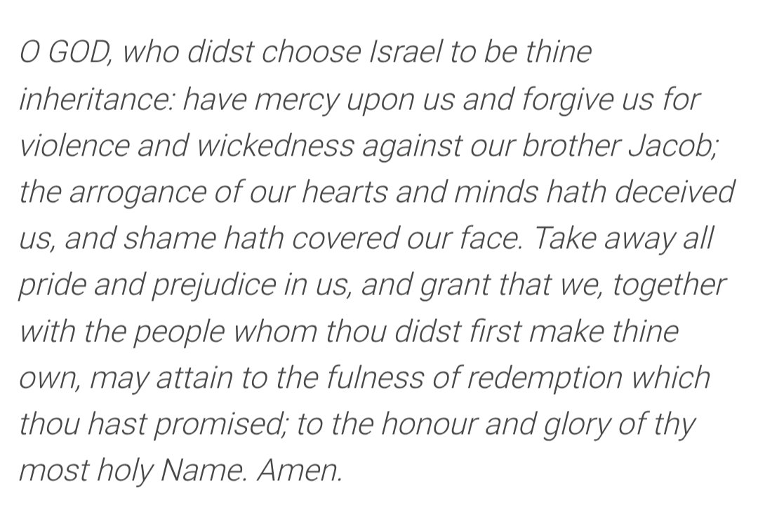 cdnusboy's tweet photo. Prayer for Reconciliation with the Jewish People. https://t.co/ScGbMgtnkS