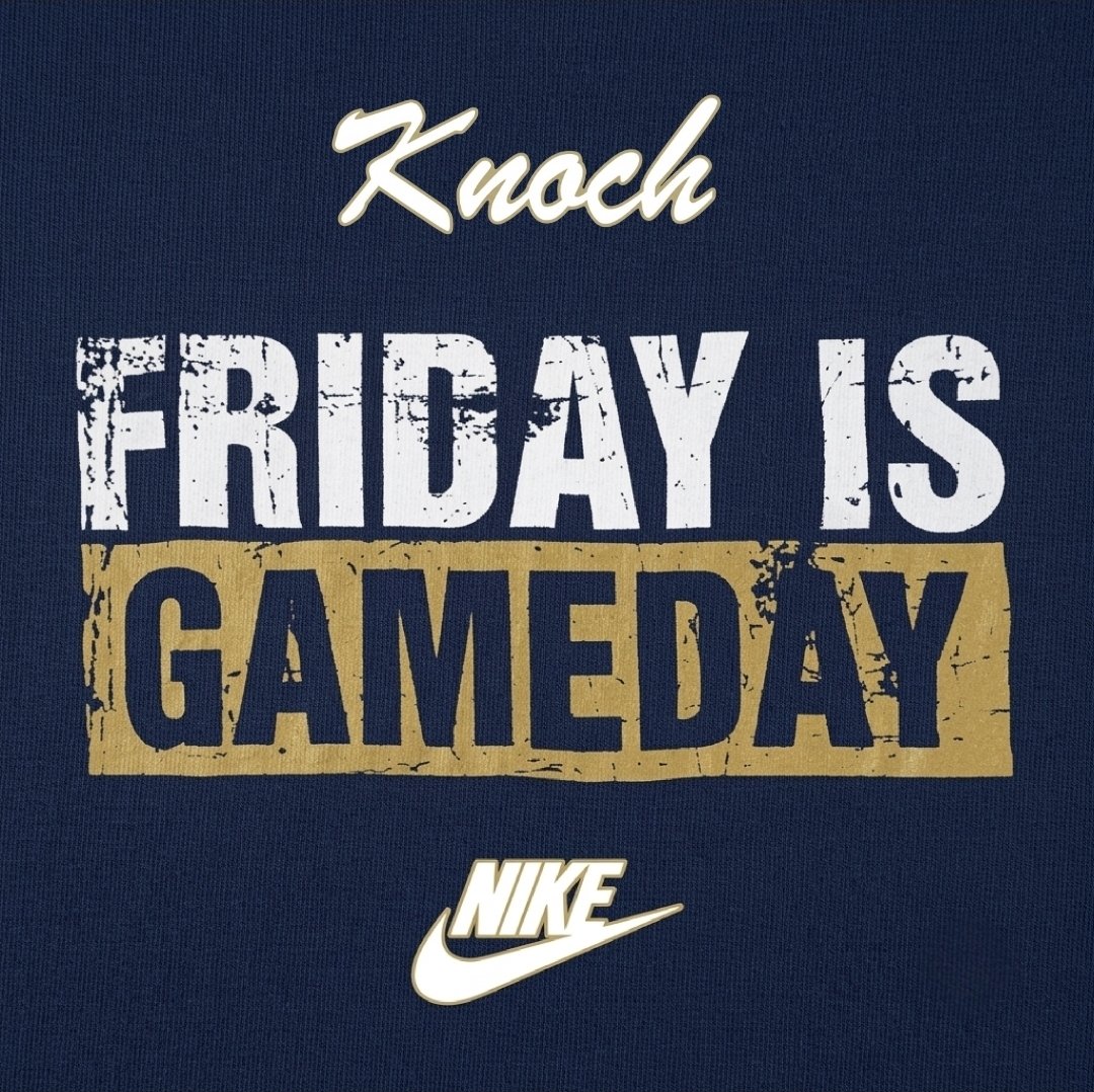 KnochFootball's tweet photo. Knoch Knights are back home to defend The Castle for HoCo(Homecoming) against the Burrell Buccaneers
#RYFP +10 #ChargeOn!⚔️ https://t.co/6xJxaEm4y5