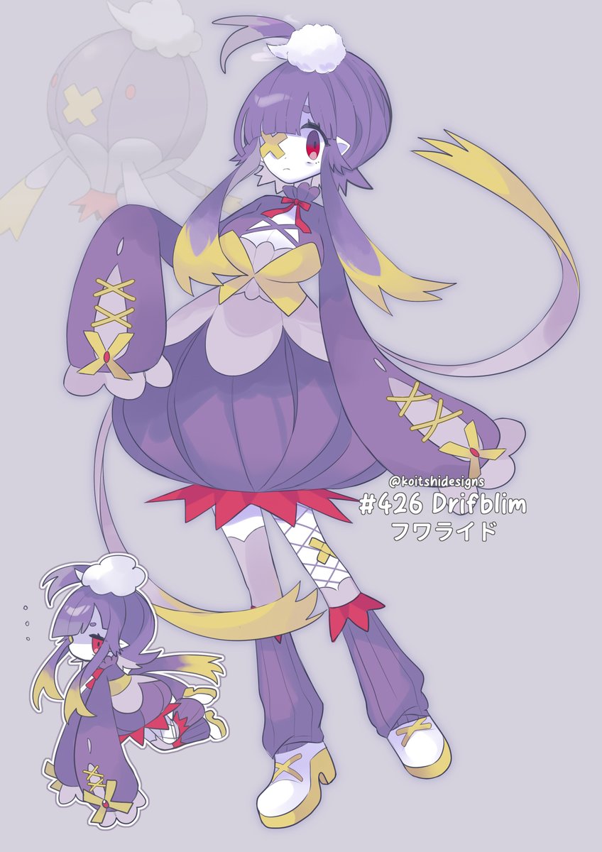 koitshidesigns's tweet photo. Drifblim🎈
#Pokémon https://t.co/0P8ywIaifX