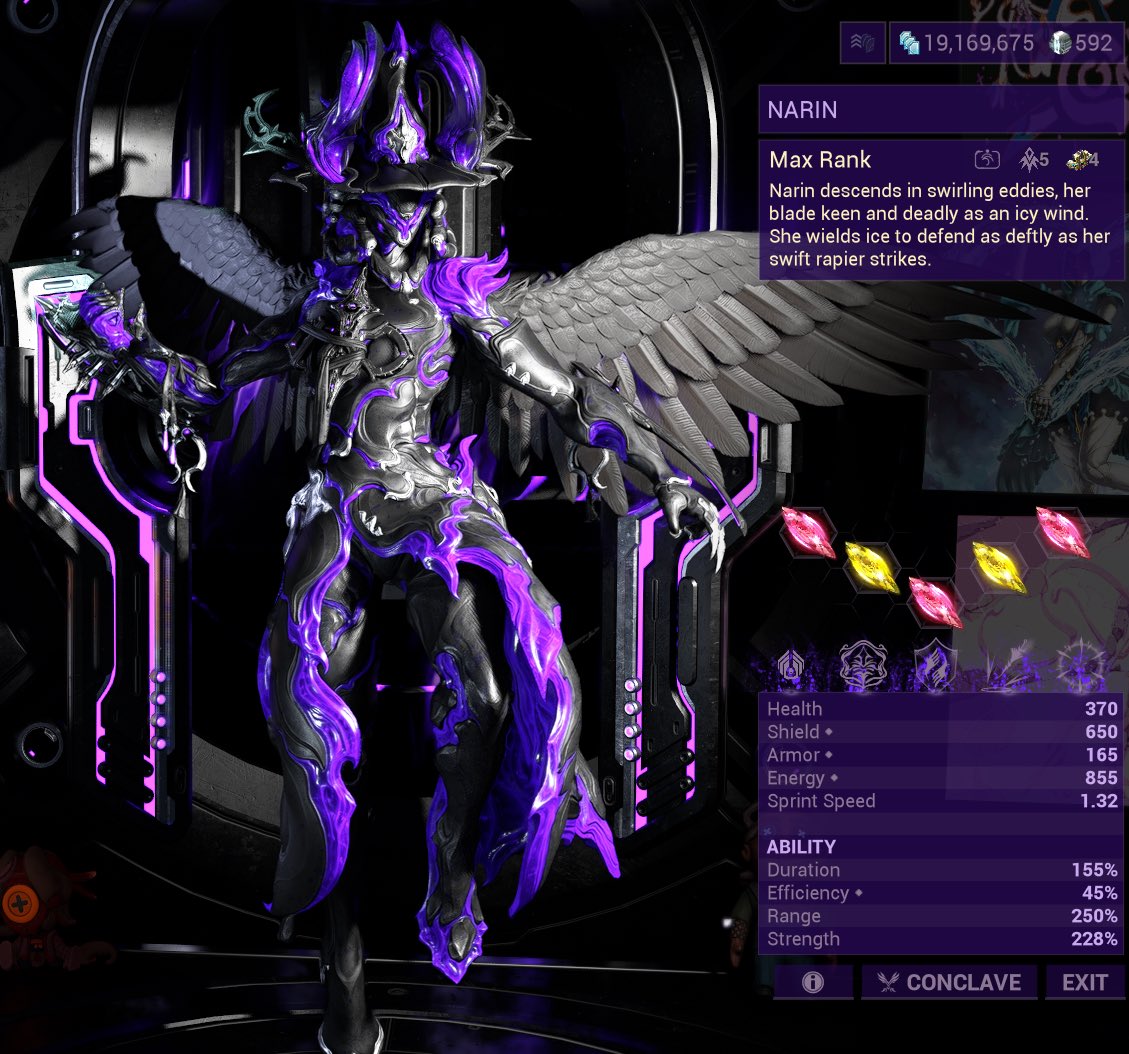 MattGoesBuck's tweet photo. All those little changes to her 4 really did make her amazing 🧊 

FULL GUIDE: https://t.co/AHy6Osjdu0

#Warframe #TennoCreate https://t.co/ggdLoUeSqJ