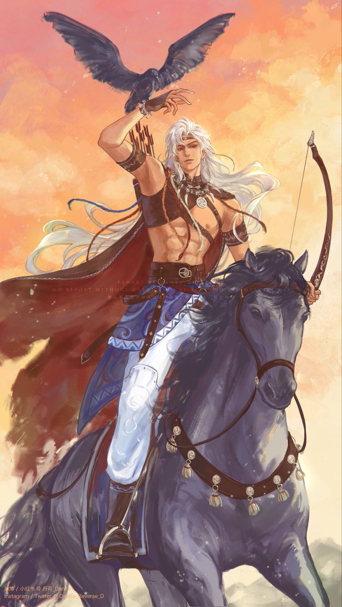DanKe_Reverse_D's tweet photo. King of the Grasslands
#Sylus #秦彻 #loveanddeepspace #恋与深空 https://t.co/dEzOPDwEmZ