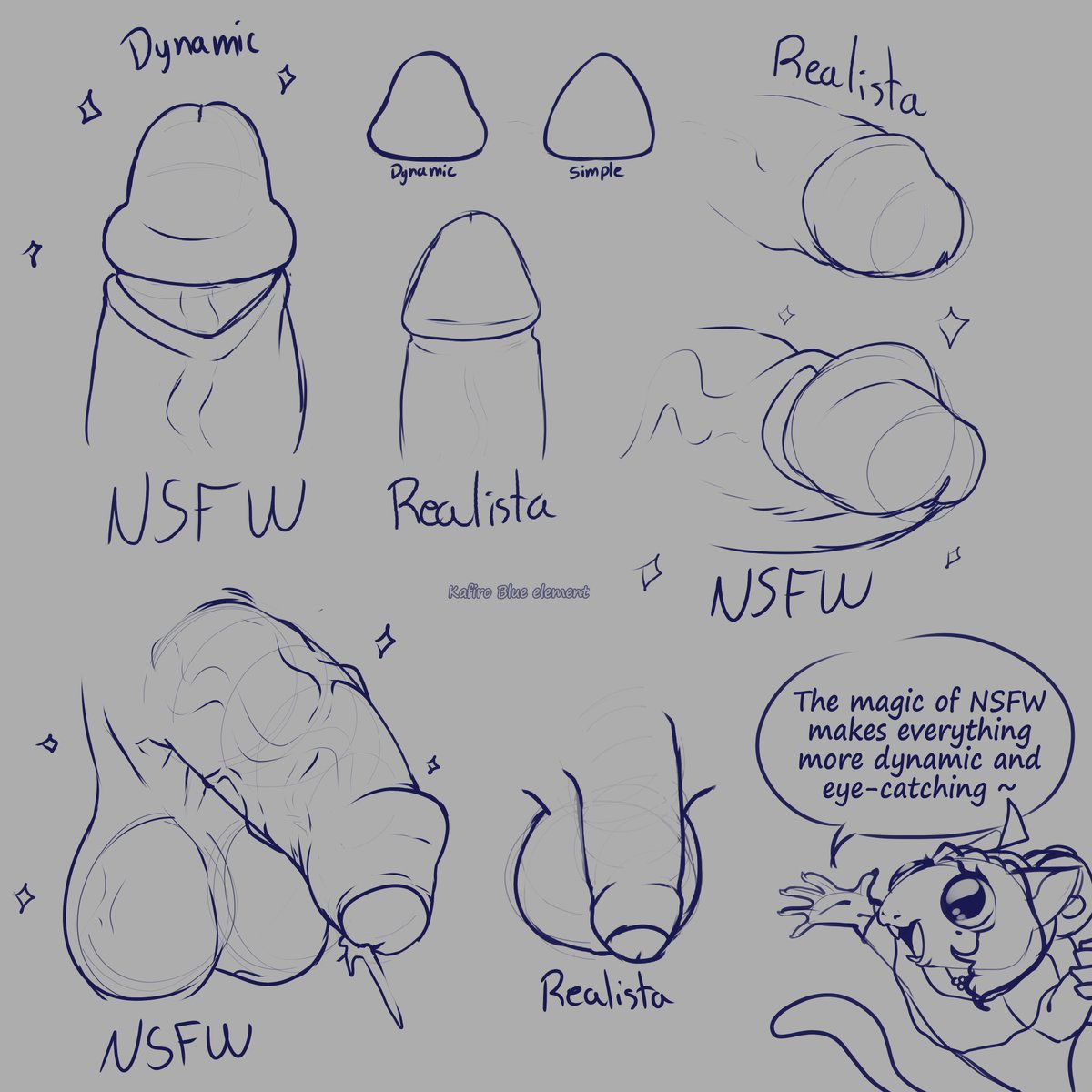 18_kafiroElem's tweet photo. A simple guide I just whipped up on the fly, and I wanted to share it with you all.

Have fun drawing however you like! ~ https://t.co/9Gz5767ewD