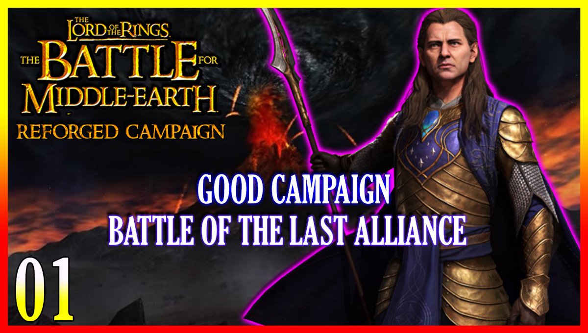 xxlaragyxx's tweet photo. Battle of the last alliance in the Battle for Middle Earth 1 campaign! Campaign remastered. 

https://t.co/gx0kAqWTH6

#YouTube #Tolkien #Lotr #Bfme #Reforged #Campaign #Lordoftherings https://t.co/Q68cWbCw94