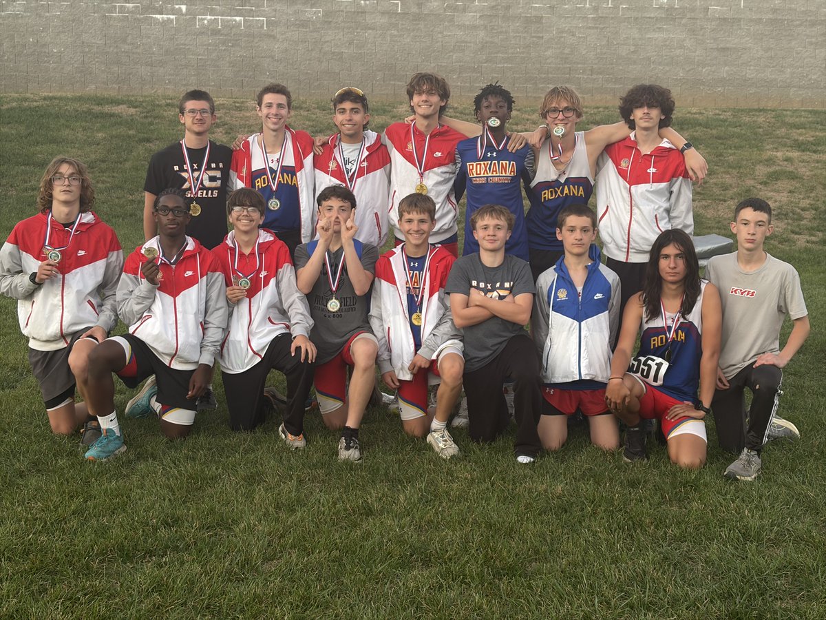 RoxanaAthletics's tweet photo. Roxana girls are back to back small school County Champions! 

Varsity Girls had a dominating race with Stassi (County Champion), Clouse (3rd), Cline (7th), Bailey (10th), Newton (11th) all medaling and earning all-county honors.

Varsity Boys had a great race, technically winning the overall race but ended up in second after scores got separated. Crump (3rd), Johnston (7th), Sewell (9th), Bisby (11th), Heigert (13th), Ervin (15th) all earned medals and all-county honors. 

JV Boys won the JV race with Doyle (1st), Murrell (2nd), Vazquez (3rd), McGhee (5th), Kruckeberg (7th), doing & Chambers (10th) all medaling.

@GregShashack @RHS_Shells @AMiller31 @STLhssports @1071TheBigZ