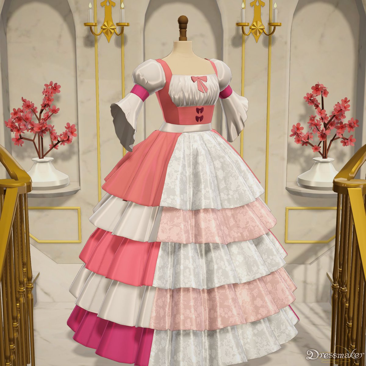 mimiko_Cthulhu's tweet photo. 左のドレスは下にタイツとか履くのかな？
教えて有識者！
#dressmaker https://t.co/qe8Wizya9V