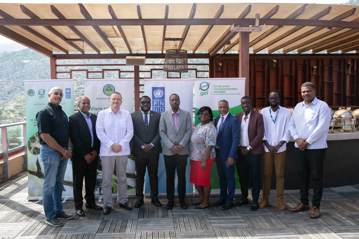 undphaiti's tweet photo. Haïti lance les ateliers de validation de son Plan de financement de la biodiversité et de son 7ᵉ rapport national

Organisées par @EnvironnementHT  avec l’appui du  PNUD eg de @theGEF, ces rencontres se tiennent du 6 au 8 octobre 2026 à Port-au-Prince.

#Biodiversité https://t.co/RQaYzIlVC7