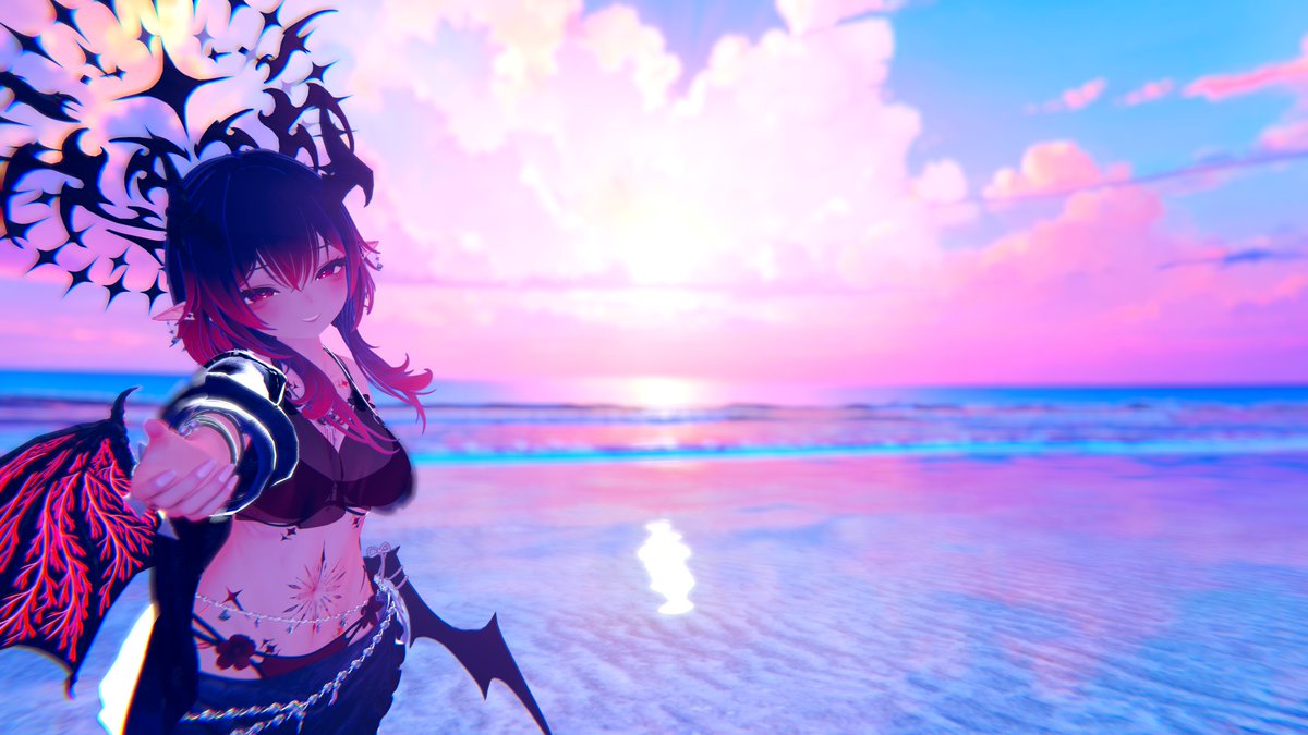 niniko_koo's tweet photo. Not every moment needs a reason sometimes you just enjoy the vibe

#vrchat #vrchatanime #vrchatcommunity https://t.co/tountSSAPp