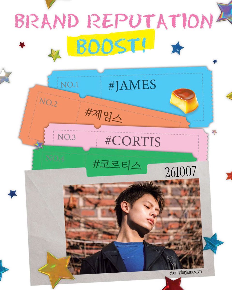 ofjvn_'s tweet photo. 261007 | DAILY BRAND REPUTATION BOOST FOR JAMES 🦅 

🎯: 350 REPLIES & 200 LIKES

• Use pictures, videos or gifs to prevent spam detection.
• Do not use emojis.
• Please use different compliments in English or Korean, and include hashtags.

2️⃣ DAILY SEARCHING BOOST “코르티스 제임스" & "JAMES CORTIS"

🔗 Google: https://t.co/RCtPYi5z6u
🔗 Youtube: https://t.co/GctkE0vxhT
🔗 Naver: https://t.co/lmJZPi5Bkr
🔗 Daum: https://t.co/Phkc1drHJO

#JAMES #제임스