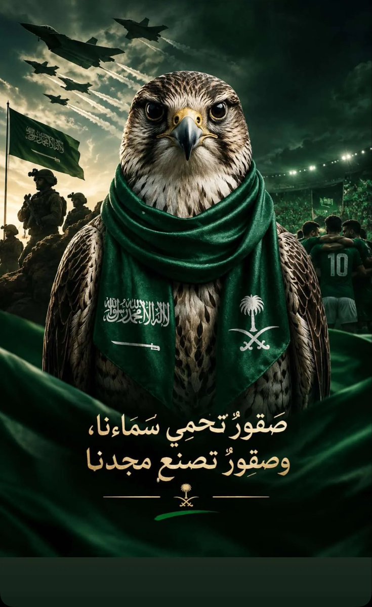 shosha224's tweet photo. من يريد بنا شرّ، الله يردّه عليه
وحنا على درب العز ما هزّنا قول

سعوديين، والمجد يشهد لنا فيه
واللي يطالع فوق… ما يلتفت للقول

نفوسٍ مريضة لا تظنّ الكلام يطفيه
نورٍ على مرّ السنين ثابتٍ ما يزول

#خليجي٢٧ #خليجي٢٧ #السعودية_الإمارات #السعودية_العظمى #السعوديه_خط_أحمر https://t.co/kilKfPKdeC