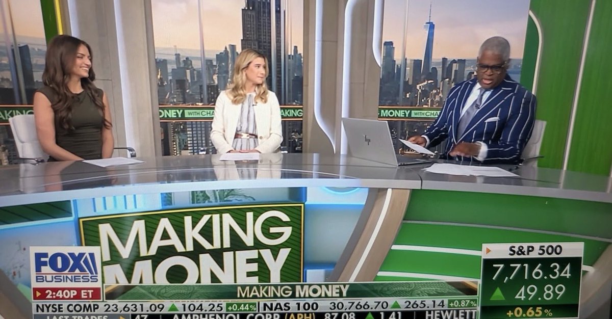 Sydney_landau's tweet photo. Thank you @PayneMarketTalk and @FoxBusiness for having me on last Friday to talk about all things AI and Gen Z...

Safe to say I'm excited for the AI bloom... https://t.co/ORq43xvDxT