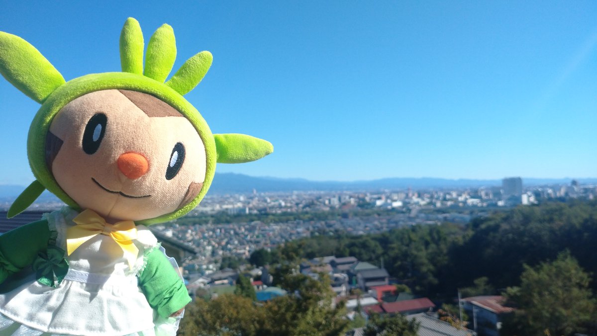 haijima_x's tweet photo. ポケぬい散歩👣

おはようございます
ﾐｼﾞｭ~🦦🚰
ﾘﾏﾘﾏ🌰🌱

秋晴れ
雲ひとつない☀️
今日はおやすみ https://t.co/Jxsf20fPDr