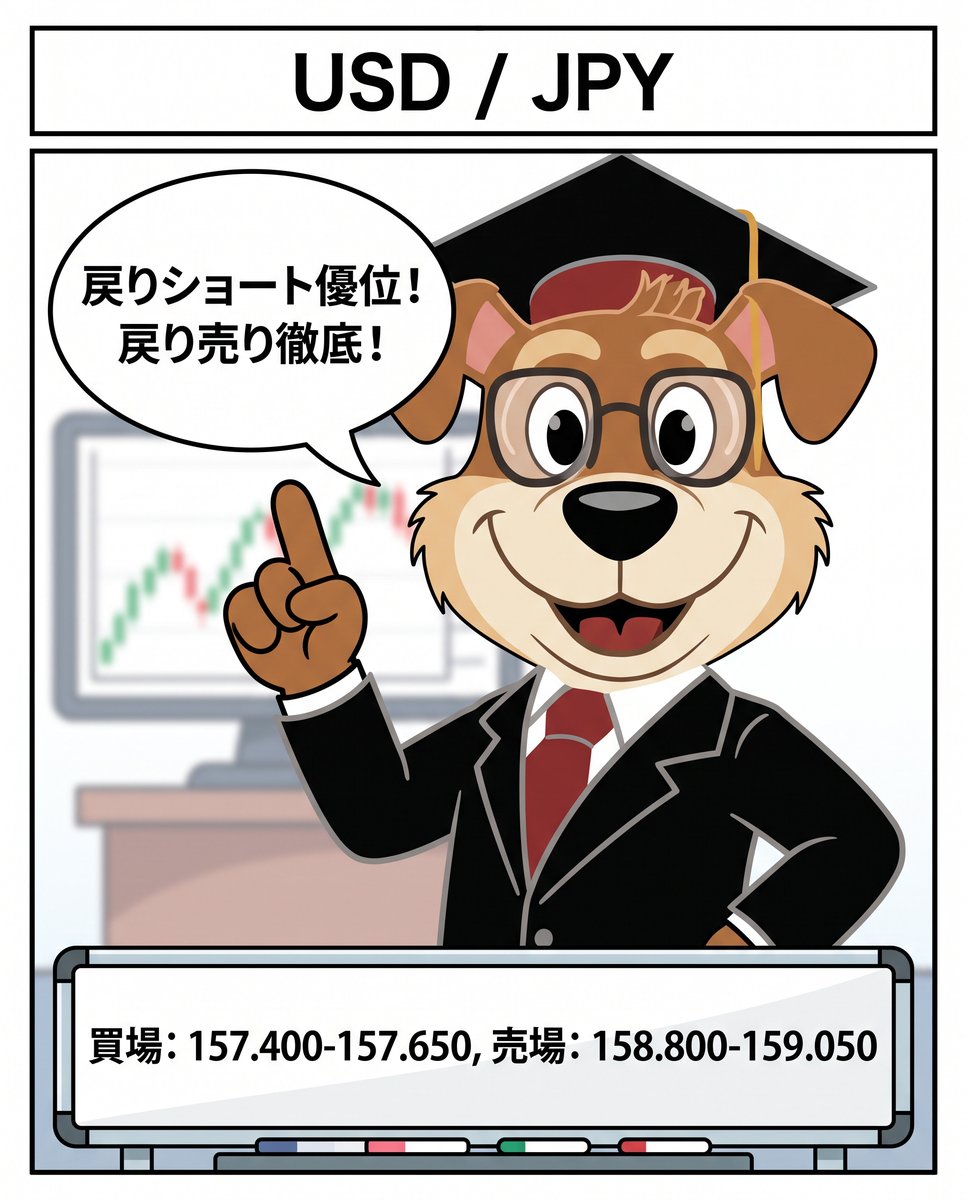 professor_wanko's tweet photo. 【本日の至高のテクニカル分析】

USD/JPY、GBP/JPY、EUR/JPY、AUD/JPYの注目ラインと戦略まとめ。

詳細はツリーへ👇 https://t.co/2Pm3TEcUIm
