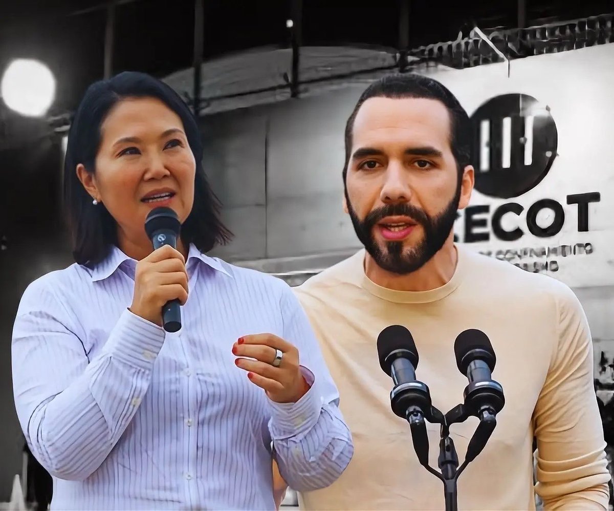 eduardomenoni's tweet photo. 🚨🇵🇪🇸🇻| ÚLTIMA HORA: La presidente de Perú Keiko Fujimori, pidió permiso al Senado para viajar a El Salvador del 28 al 31 de octubre, para reunirse con el presidente Bukele, visitar el CECOT, y conocer de primera manos los enormes cambios que ha tenido el país a nivel de seguridad, salud y educación.
