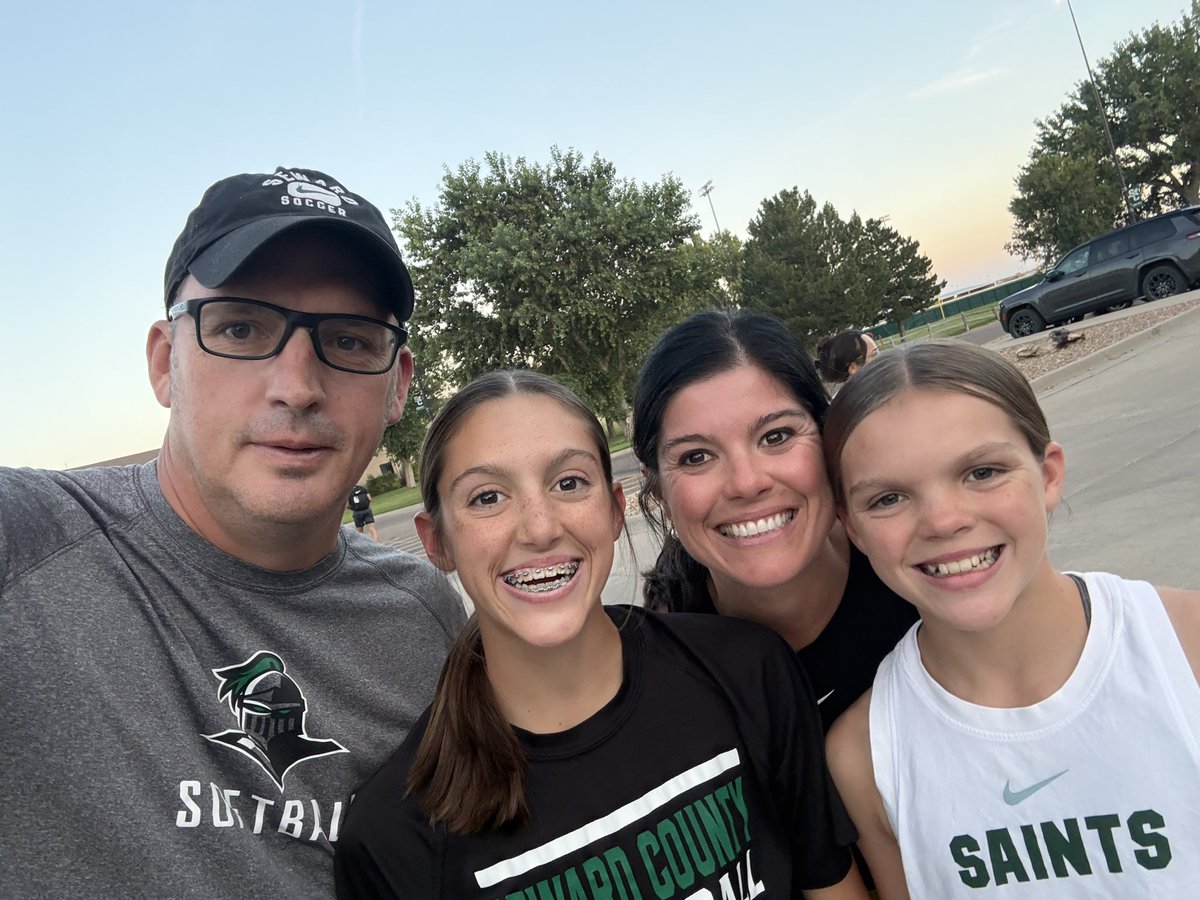 prof_Brad's tweet photo. Glow Run on campus for Suicide Prevention!! Let’s go!! #GoSaints #GoodToBeGreen https://t.co/mGWjkr6MUF
