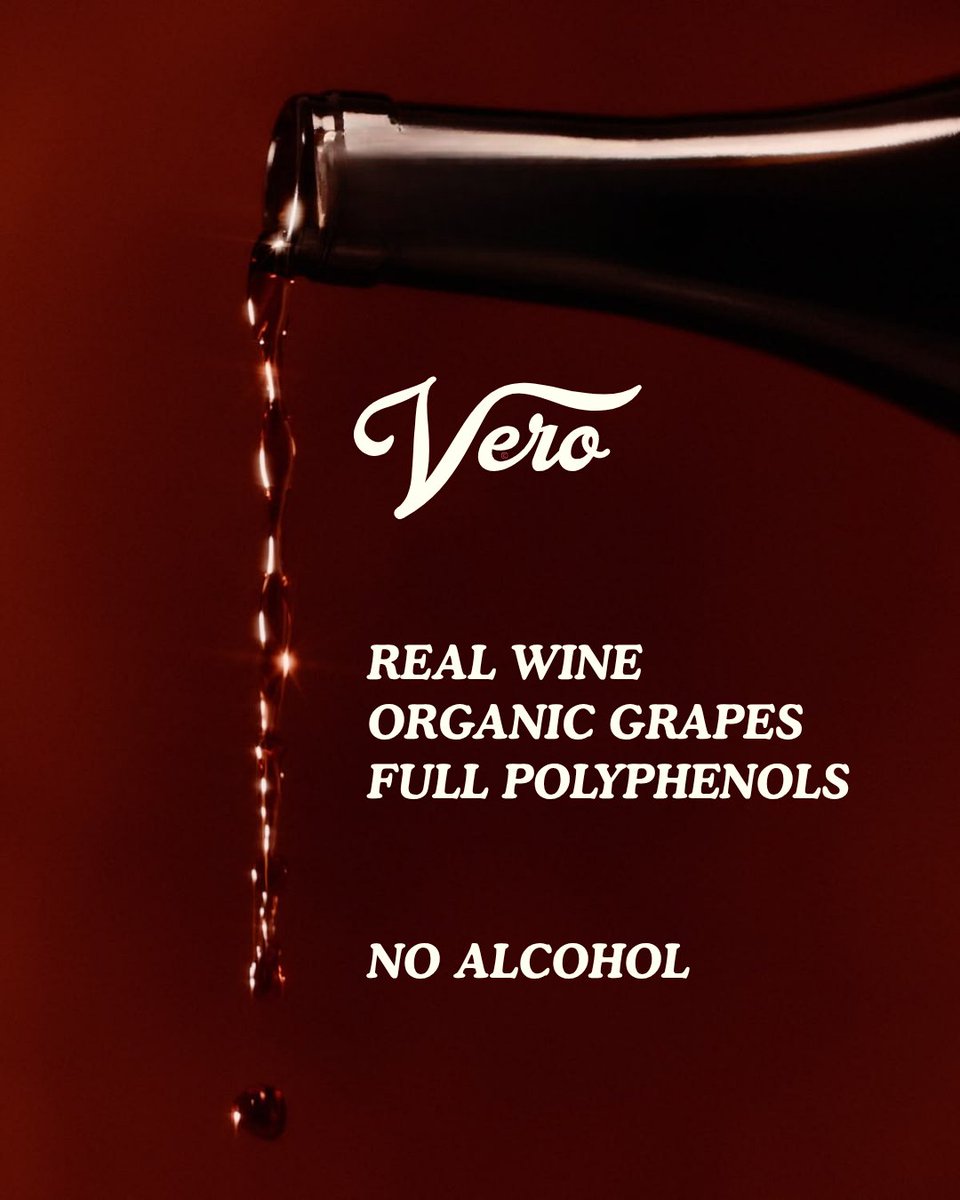 Verowineco's tweet photo. Authentic Wine Without Alcohol🍷 Preorder Now.
