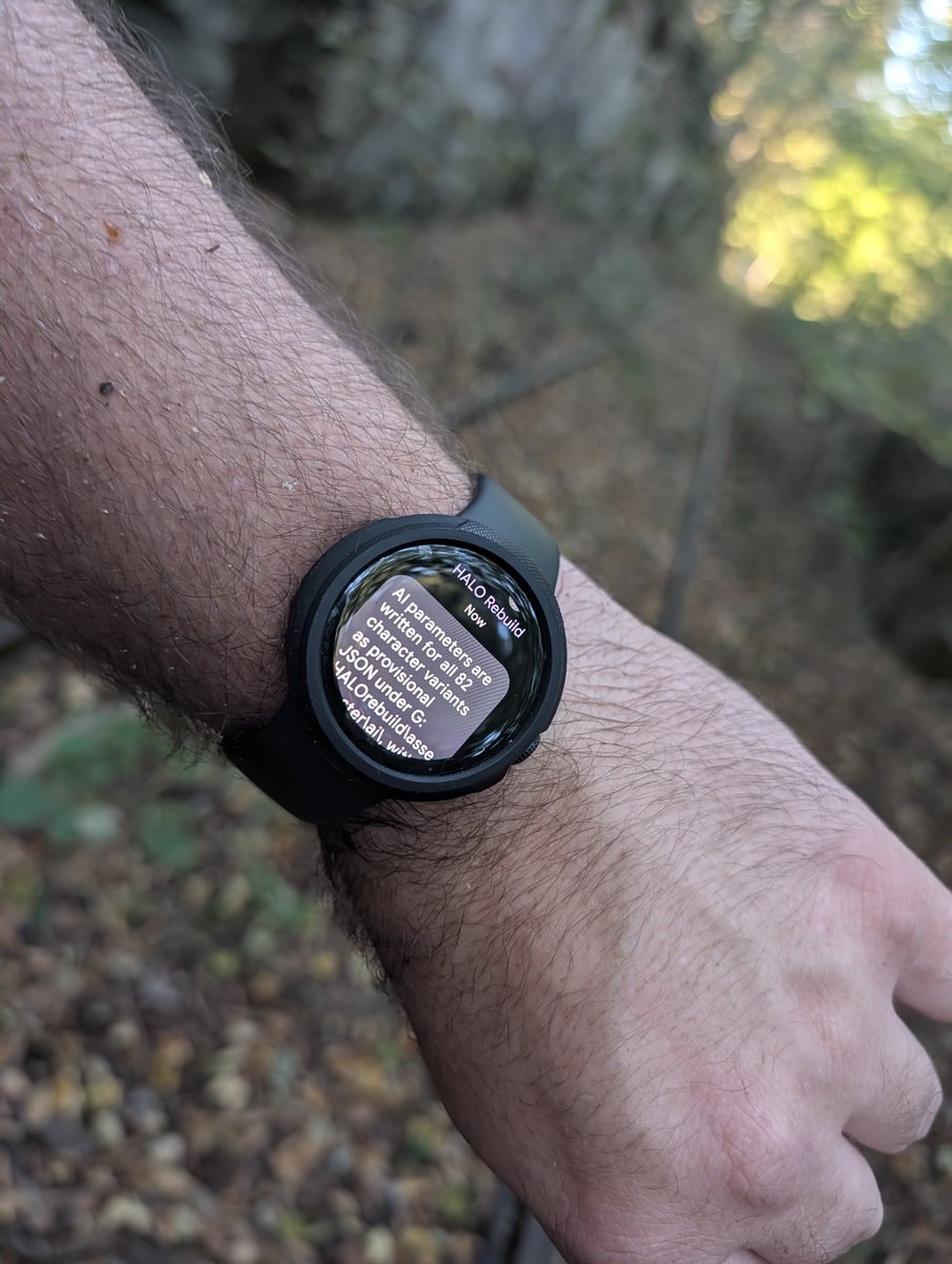 RAMcgi's tweet photo. Earlier I was out clearing debis off the old branch line, and making decisions with my grok bot about the fun project I'm doing on the side while I worked.  AI gives us the ability to do 10x the work we could before and opens up free time. https://t.co/TAYNDrbhEf