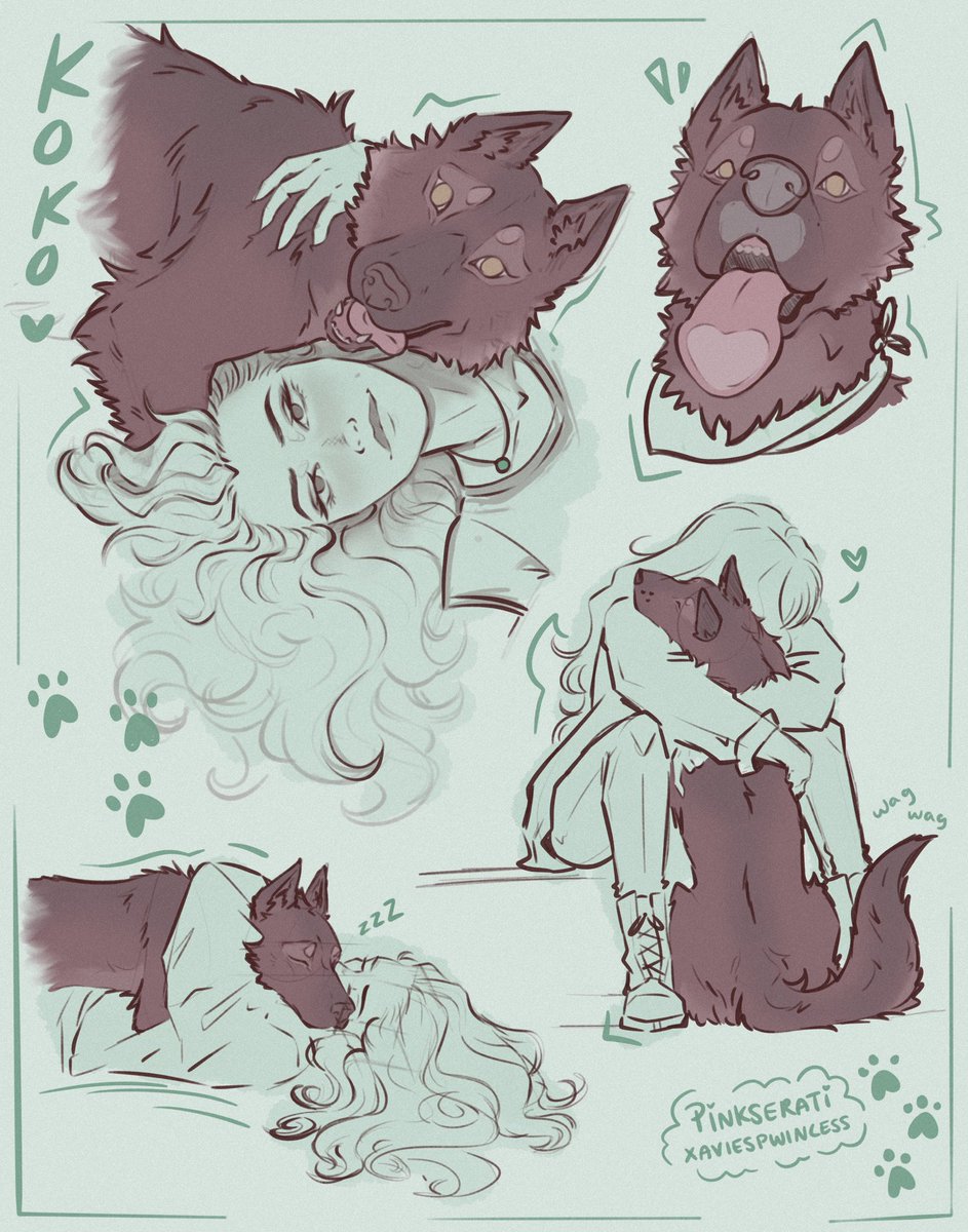 xaviespwincess's tweet photo. just a girl and her dog 💚🫐

#ValkoIsLoved #BringValkoBack https://t.co/inKUwhDBSS