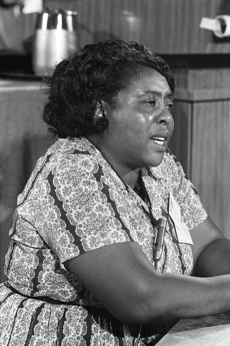 BlackPastOnline's tweet photo. Born Oct. 6, 1917, Fannie Lou Hamer became a leading grassroots civil rights activist, organizing for voting rights and helping co-found the Mississippi Freedom Democratic Party.

Explore her life and legacy → https://t.co/rQ8r3glnlF

#FannieLouHamer #BlackPast https://t.co/KFZTCzrEov