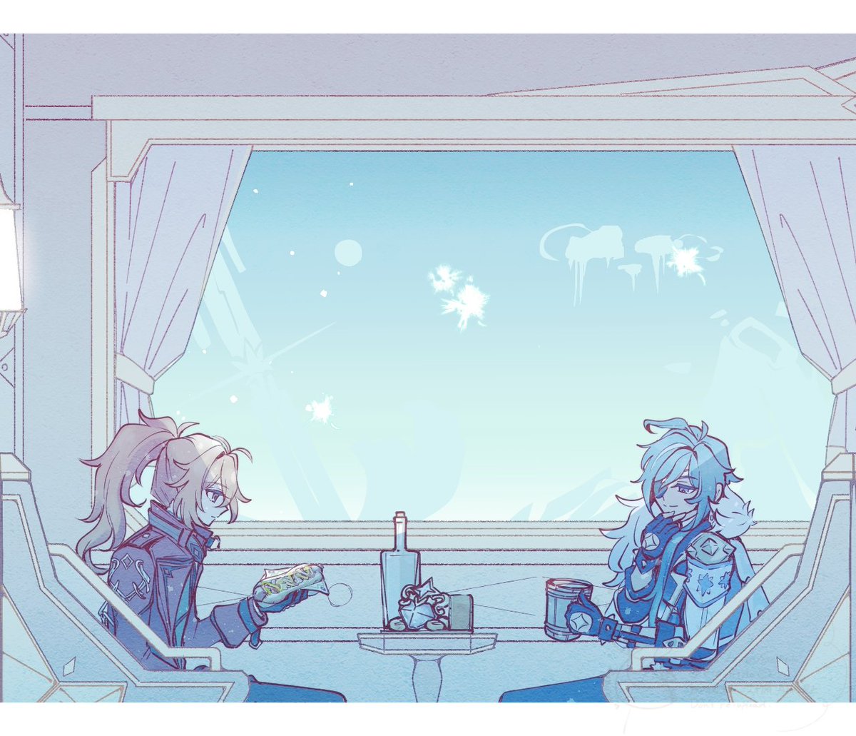 etc_litolo's tweet photo. 終点へ向かう旅の記念　#原神6周年 https://t.co/PEBbYHM6ap