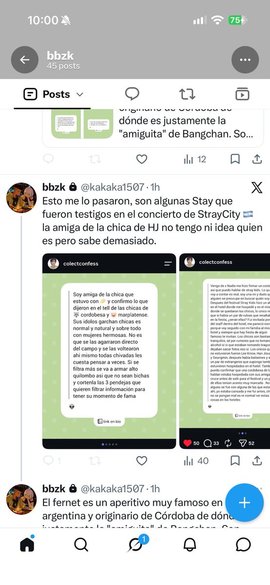Minnieemong's tweet photo. Che, me mandaron esto por privado.

Está ya no es como la otra chica que en Instagram aclaró que era bait, esta boluda ya está inventando y afirmando cosas totalmente randoms y falsas

Si pueden denunciar la cuenta, mejor

https://t.co/vRPErFiHXP https://t.co/9pmcRb8iJo