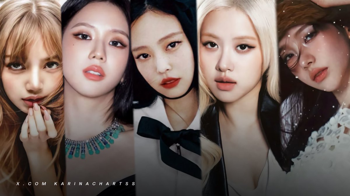 karinachartss's tweet photo. Top 5 Most Earned Media Value (EMV) for Female K-Pop Idols:

1. Lisa — $1,018.00M (42 show)
2. Jisoo — $937.70M (38 show)
3. Jennie — $880.30M (37 show)
4. Rosé — $811.50M (35 show)
5. KARINA — $59.27M (7 show)

*As of October 7, 2026. https://t.co/L1zKWNSQpH
