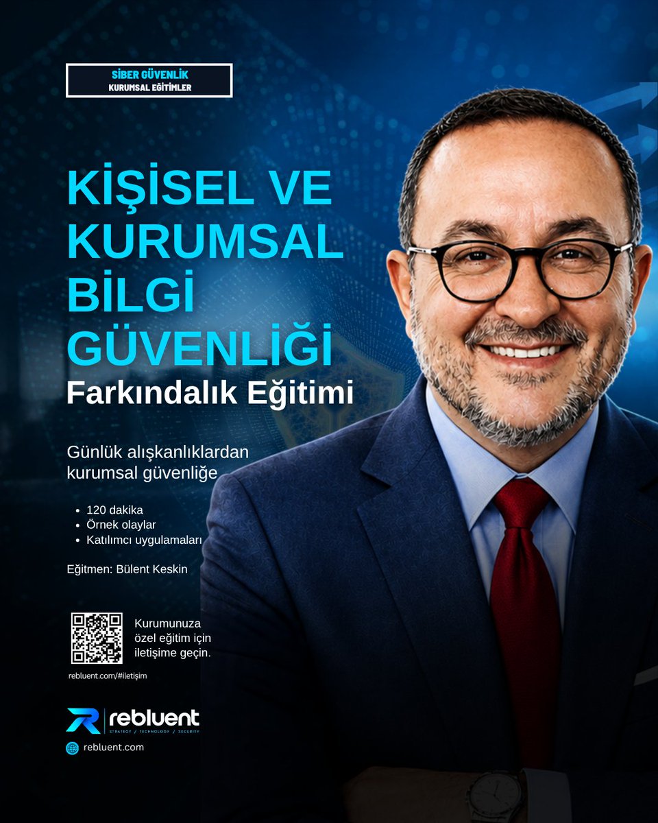 rebluent's tweet photo. Tanıdık tedarikçiden "IBANımız değişti, ödemeyi yeni hesaba yapın" e-postası geldi.

Antetli yazı var, fatura numarası doğru.

Ekibinizde kaç kişi durup kayıtlı numaradan arar?

Kurumlar için 120 dk bilgi güvenliği farkındalık eğitimi 
https://t.co/t9YV2MhQgK

#sibergüvenlik https://t.co/QofGu2Tsqv