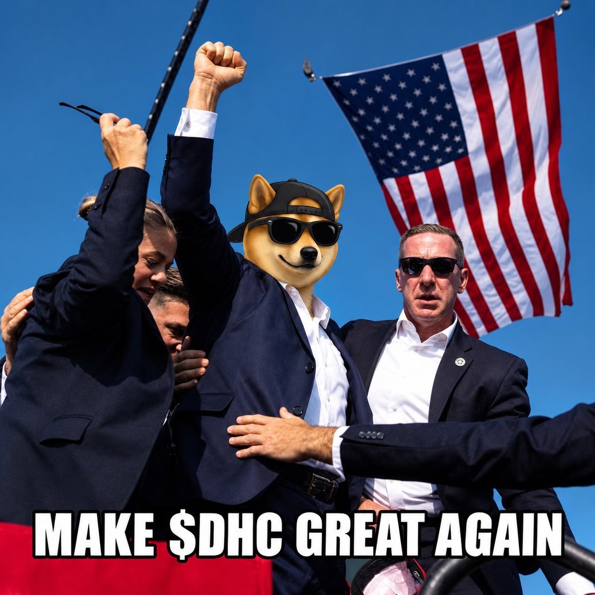EvelynDefi's tweet photo. @hugh_stiel @solana @dogecoin @grok @krakenfx @boringcompany @GoogleStartups And the best we shall be 🫶🇺🇸 https://t.co/3ryFmEqvDR