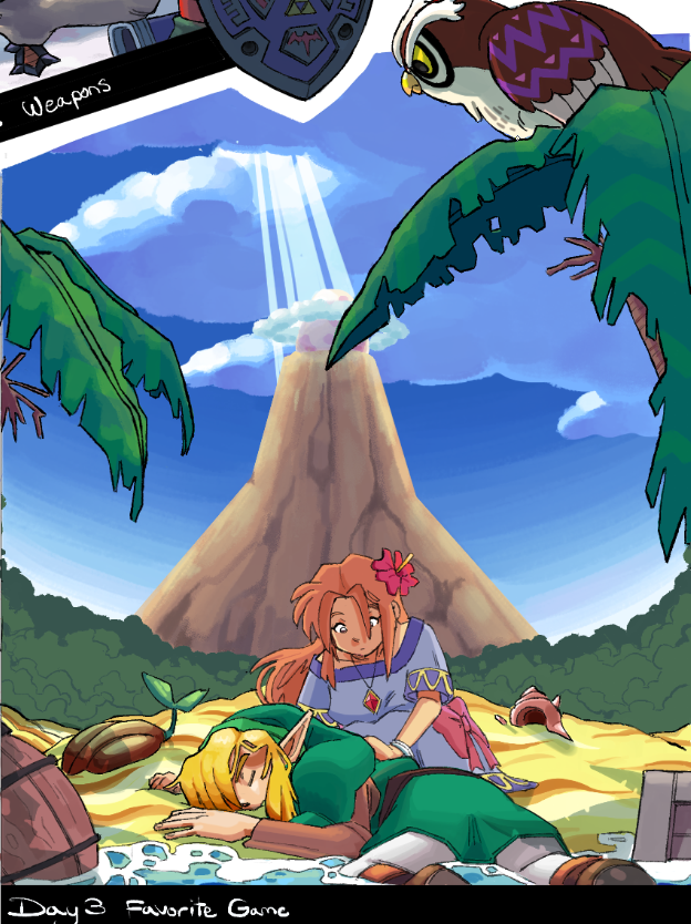 DeezNutterButts's tweet photo. Linktober '26 Day 3: Favorite Game https://t.co/vZM6BMcWQT