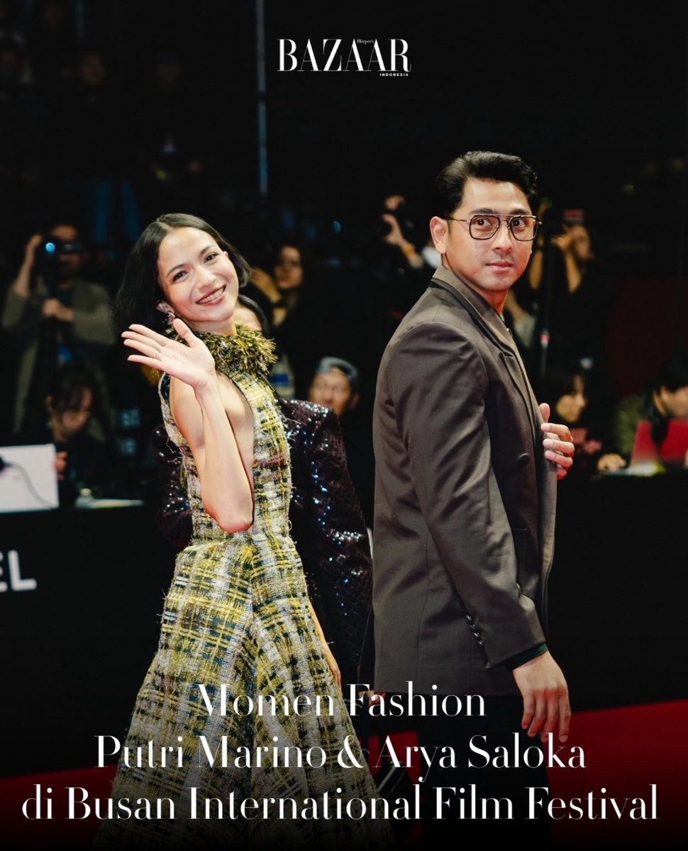 Thatatata123's tweet photo. Morning..
Arya Saloka and Putri Marino on Bazaar 🤩 https://t.co/fruWmjn2RD