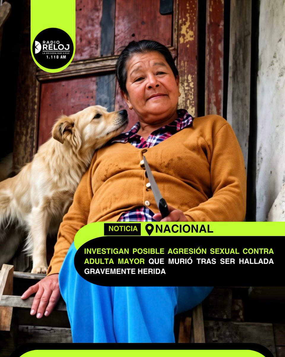 radiorelojcali's tweet photo. #Nacional | Blanca Emeria Pardo Rosero, de 72 años, fue encontrada gravemente herida en una zona rural de San Bernardo, Nariño. Días después, murió en Pasto, dejando a su familia y a toda una comunidad exigiendo justicia.
avemente herida. https://t.co/u1nZYpBQ7W