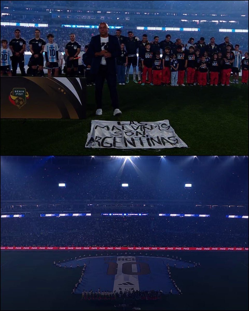 MariCea4's tweet photo. LAS MALVINAS SON ARGENTINAS 🇦🇷
#GraciasLeo
La emoción es de todxs ! https://t.co/JL3rujuyoe