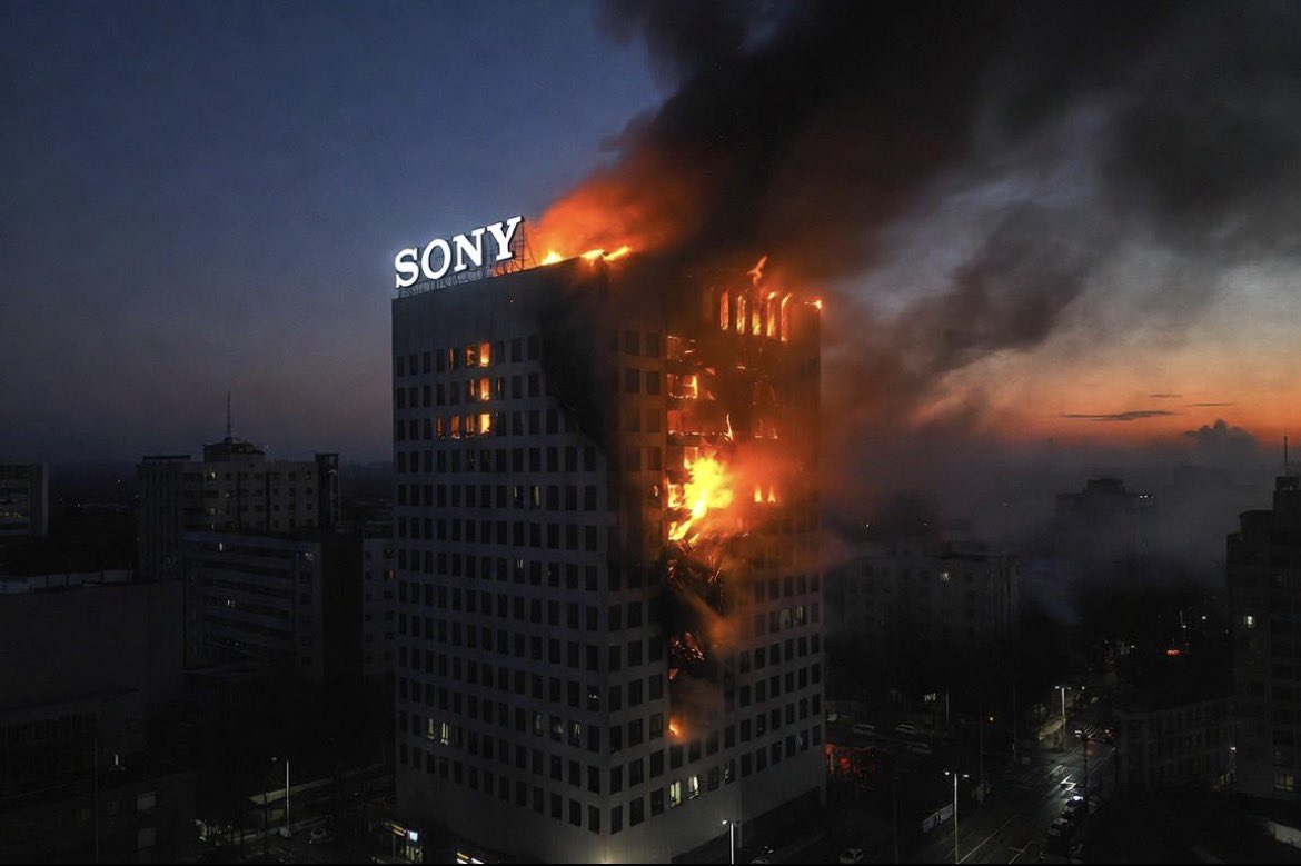 ClankStarr's tweet photo. Let it burn. https://t.co/VEEpjFs4IA