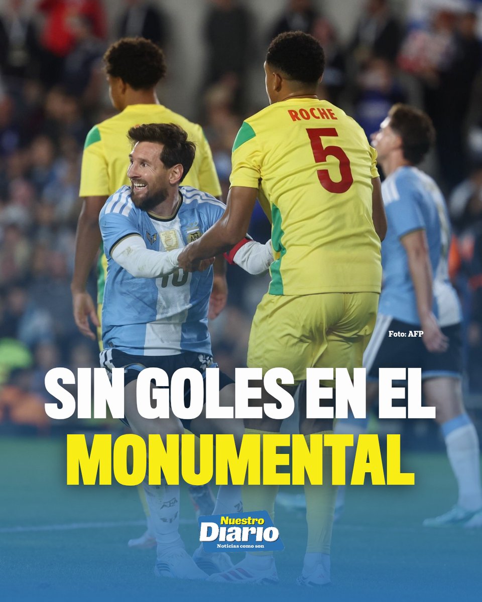 NO SE HACEN DAÑO 😰⚽️🇦🇷 Al cierre del primer tiempo, Argentina y Benín empatan 0-0 en el partido de despedida de Messi. 👏🏻 La "Pulga" recibió una ovación…