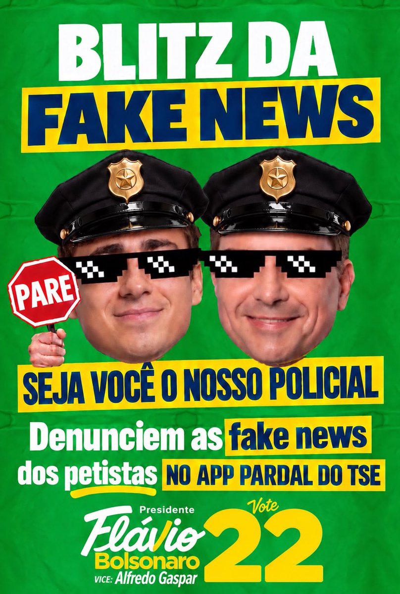 nonsensepetista's tweet photo. começou como uma hashtag e agora já somos um movimento. fandom também tem opinião própria, e fake news não vai decidir o futuro do nosso país. denunciem, compartilhem e façam barulho. 🇧🇷

#FandomsComFlávio https://t.co/kKDzpMB1o7